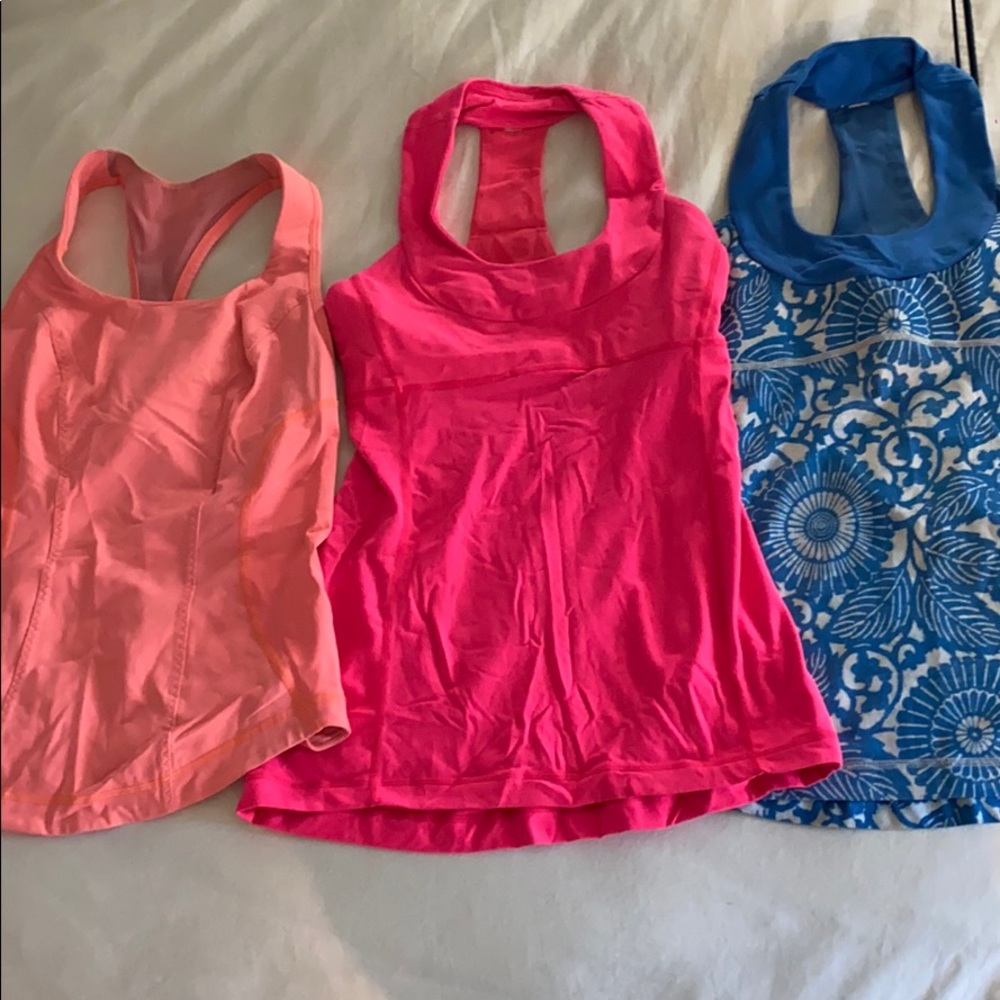 Bundle of 3 Lululemon tops